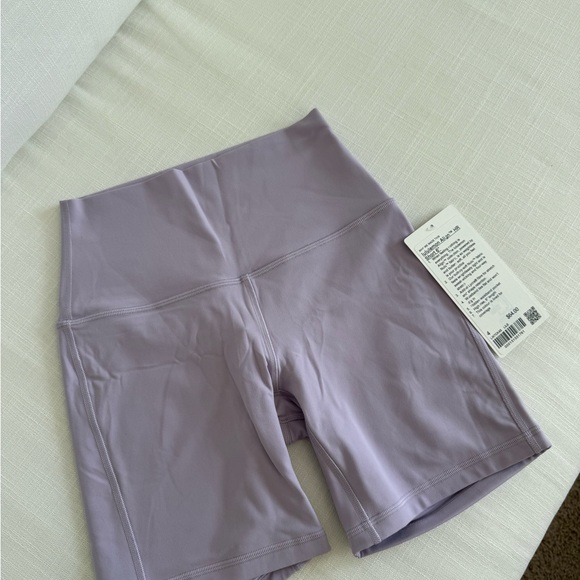lululemon athletica Pants - Lululemon Align 6” Biker Short - Lilac Ether